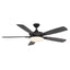 Home Decorators Collection Anselm 54 in. Integrated LED Indoor Oil Rubbed Bronze Ceiling Fan with Light Kit and Remote Control