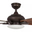 Home Decorators Collection Benson 44 in. LED Espresso Bronze Ceiling Fan with Light and Remote Control