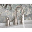 MOEN Banbury 8 in. Widespread Double Handle High-Arc Bathroom Faucet in Spot Resist Brushed Nickel