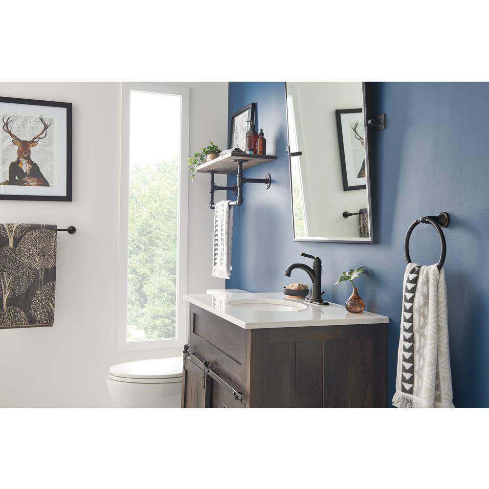 Peerless Westchester Single Hole Single-Handle Bathroom Faucet in Oil Rubbed Bronze
