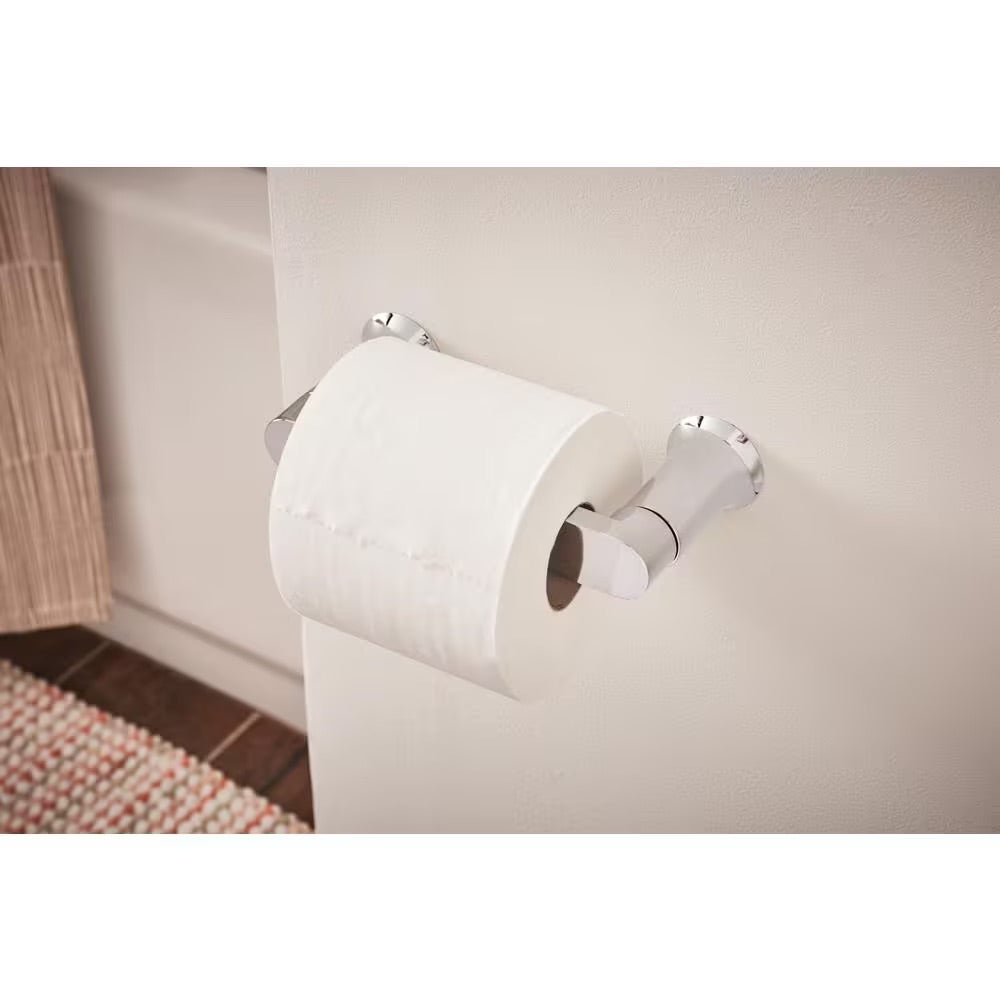 MOEN Genta LX Pivoting Toilet Paper Holder in Chrome