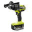 RYOBI ONE+ HP 18V Brushless Cordless 1/2 in. Hammer Drill Kit with (1) 4.0 Ah High Performance Battery, Charger, and Tool Bag