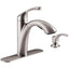 KOHLER Mistos Single-Handle Pull-Out Sprayer Kitchen Faucet In Stainless Steel