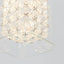 Artika Crystal Cube 5.5-Watt Integrated LED Chrome Modern Hanging Mini Pendant Light Fixture for Kitchen Island or Living Room