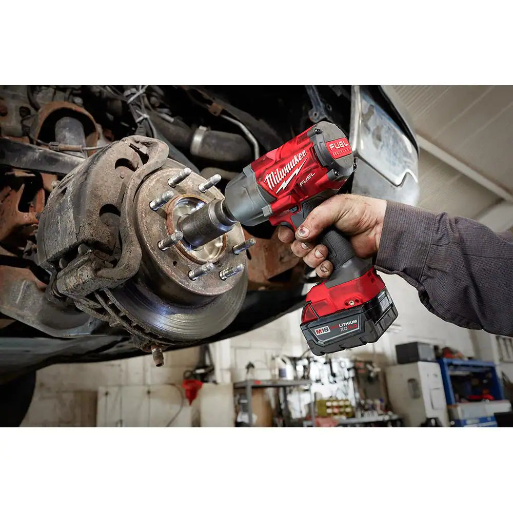 Milwaukee M18 FUEL 18V Lithium-Ion Brushless Cordless 1/2 in. Impact Wrench with Friction Ring (Tool-Only)