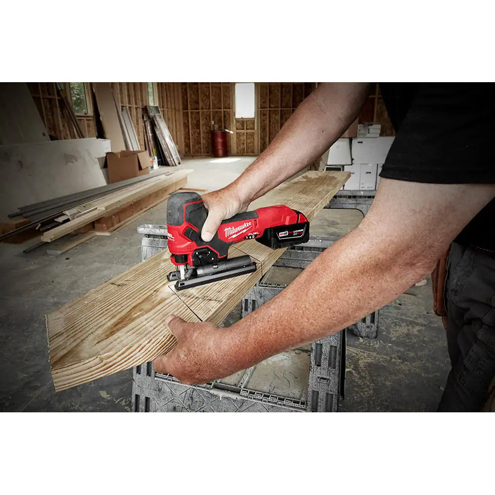 Milwaukee M18 FUEL 18V Lithium-Ion Brushless Cordless Barrel Grip Jig Saw (Tool Only)