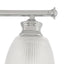 Progress Lighting Lucky Collection 24 in. 3-Light Polished Chrome Bathroom Vanity Light with Glass Shades