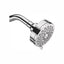 MOEN Eos 3-Spray 3.8 in. Single Wall Mount Fixed Shower Head in Chrome (1.75 GPM)