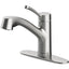 Glacier Bay McKenna Single-Handle Pull-Out Sprayer Kitchen Faucet in Stainless Steel with TurboSpray and Fastmount