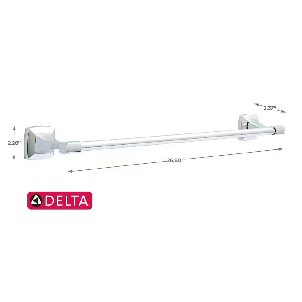 Delta Portwood 24 in. Towel Bar in Chrome