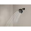 MOEN HydroEnergetix 8-Spray Patterns with 1.75 GPM 4.75 in. Single Wall Mount Fixed Shower Head in Matte Black