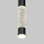 Artika Mist 12-Watt 1-Light Integrated LED Black Modern Hanging Mini Pendant Light for Kitchen Island