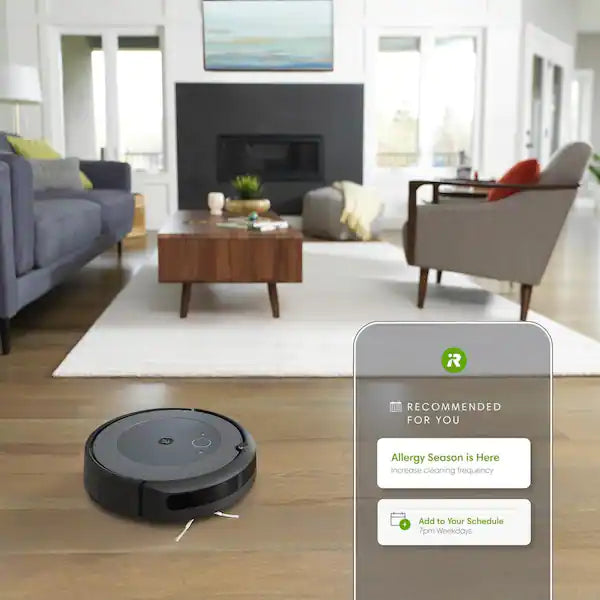 iRobot Roomba i3 EVO (3150) Robot Vacuum - Now Clean by Room with Smart Mapping, Ideal for Pet Hair, Carpet and Hard Floor