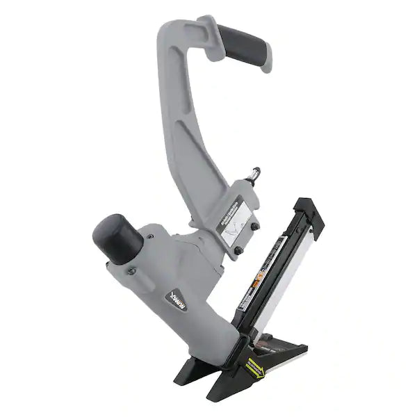 NuMax Pneumatic 3-in-1 15.5 and 16 Gauge 2 in. Flooring Nailer / Stapler with Flooring Mallet and Interchangeable Base Plates