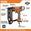 RIDGID Pneumatic 16-Gauge 2-1/2 in. Straight Finish Nailer with CLEAN DRIVE Technology