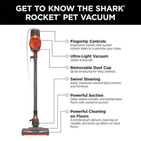 Shark Rocket Corded Stick Vacuum