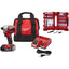 Milwaukee M18 18V Lithium-Ion Compact Brushless Cordless 1/4 in. Impact Driver Kit with SHOCKWAVEBit Set (45-Piece)