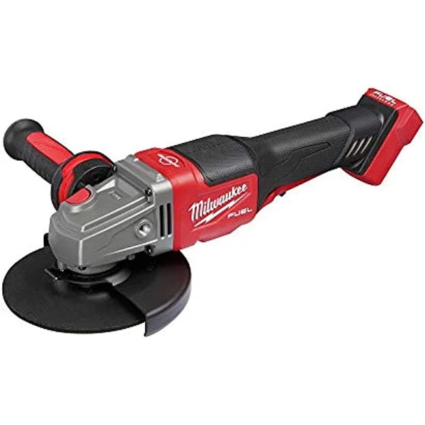 Milwaukee M18 FUEL 18V Lithium-Ion Brushless Cordless 4-1/2 in./6 in. Braking Grinder with Paddle Switch (Tool-Only)