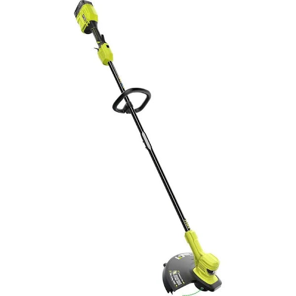 RYOBI ONE+ HP 18V Brushless 13 in. Cordless Battery String Trimmer with 4.0 Ah Battery and Charger