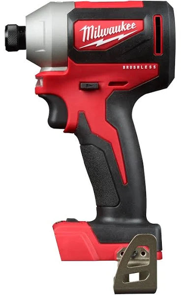 Milwaukee M18 18V Lithium-Ion Brushless Cordless 1/4 in. Impact Driver with 3-Speeds (Tool-Only)