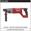 Milwaukee M18 FUEL 18V Lithium-Ion Brushless Cordless 1 in. SDS-Plus D-Handle Rotary Hammer (Tool-Only)
