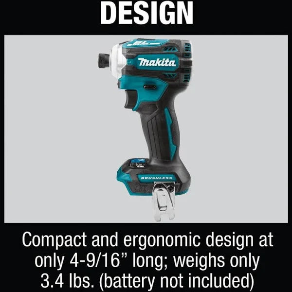 Makita 18V LXT Lithium-Ion Brushless Cordless Quick-Shift Mode 4-Speed Impact Driver (Tool Only)