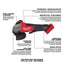 Milwaukee  M18 FUEL 18V Lithium-Ion Brushless Cordless 4-1/2 in./5 in. Grinder w/Paddle Switch (Tool-Only)