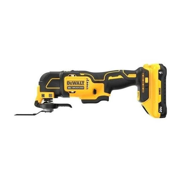DEWALT ATOMIC 20V MAX Lithium-Ion Cordless Oscillating Tool Kit with 4.0Ah Battery, Charger and Kit Bag