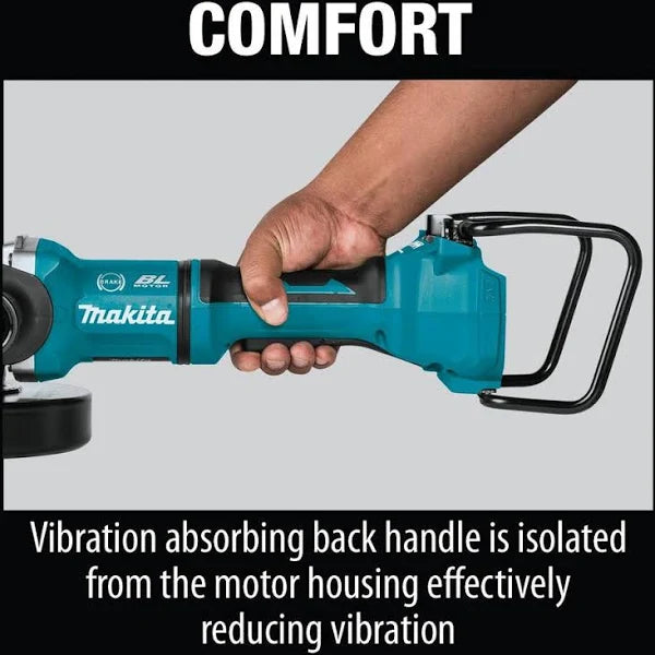 Makita 18V X2 LXT Lithium-Ion 36V Brushless Cordless 7 in. Paddle Switch Cut-Off/Angle Grinder w/ Electric Brake Tool Only